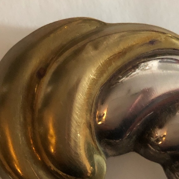 Vintage Sterling Silver Cornucopia Brooch Mexico Taxco - Picture 8 of 9